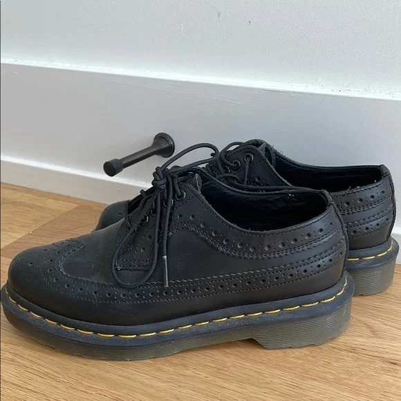 Yellow Stitch Dr Martens 3989 Smooth Jeans 3989 Yellow Stitch - Main Image